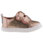 TOMS LENNY SNEAK ROSE GOLD 2 tépős arany/rózsa félcipő