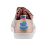 TOMS LENNY SNEAK ROSE GOLD 2 tépős arany/rózsa félcipő