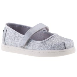 TOMS MARY JANE tépős szürke/ezüst balerina cipő TOMS MARY JANE tépős szürke/ezüst balerina cipő