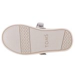 TOMS MARY JANE tépős szürke/ezüst balerina cipő