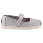 TOMS MARY JANE tépős szürke/ezüst balerina cipő