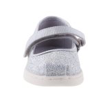 TOMS MARY JANE tépős szürke/ezüst balerina cipő