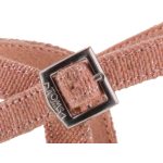 TOMS LEXIE Bloom metallic rózsa/fehér csillogós csatos gyerek szandál