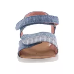 TOMS STRAPPY SANDAL 2 tépőzáras farmerkék/rózsa gyerek szandál