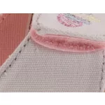 TOMS STRAPPY SANDAL 2 tépőzáras szürke/rózsaszín pillangós gyerek szandál