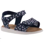 TOMS STRAPPY SANDAL 2 tépős sötétkék/virágos szandál