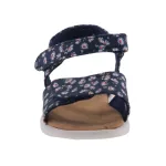 TOMS STRAPPY SANDAL 2 tépős sötétkék/virágos szandál