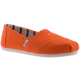 TOMS ALPARGATA narancs belebújós balerina TOMS ALPARGATA narancs belebújós balerina