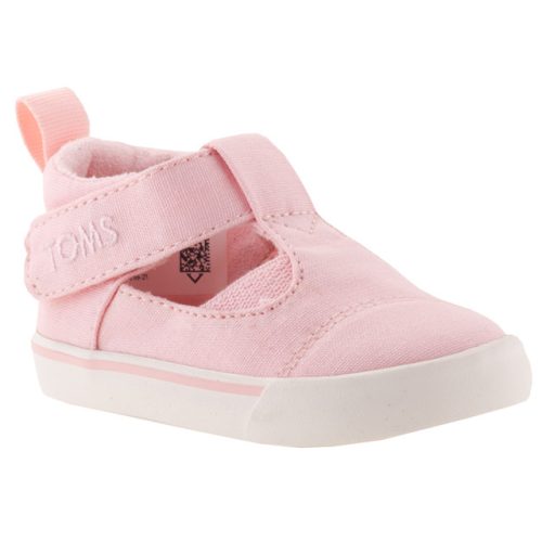 TOMS JOON FLAT rózsaszín tépőzáras topán cipő 