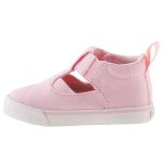 TOMS JOON FLAT rózsaszín tépőzáras topán cipő