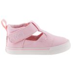 TOMS JOON FLAT rózsaszín tépőzáras topán cipő
