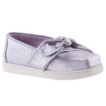 TOMS CLASSIC lila metál tépős balerina cipő