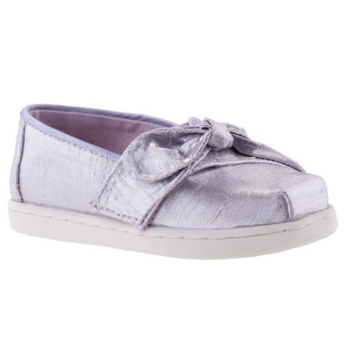 TOMS CLASSIC lila metál tépős balerina cipő