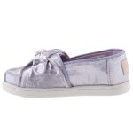 TOMS CLASSIC lila metál tépős balerina cipő