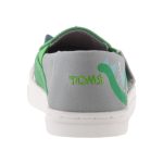 TOMS DINO 3D FLUORESZKÁLÓS szürke/zöld tépős gumis cipő
