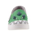 TOMS DINO 3D FLUORESZKÁLÓS szürke/zöld tépős gumis cipő