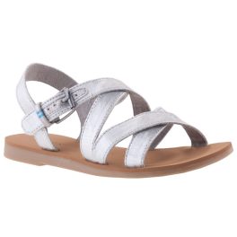 TOMS SICILY SILVER SAND csatos ezüst szandál TOMS SICILY SILVER SAND csatos ezüst szandál