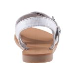 TOMS SICILY SILVER SAND csatos ezüst szandál