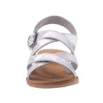 TOMS SICILY SILVER SAND csatos ezüst szandál