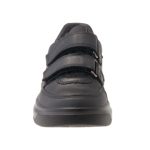 Superfit fekete 2 tépőzáras nappa bőr cipő