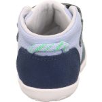 Superfit kék-sötétkék 2 tépőzáras velúr bőr bare fit kisfiú első lépés gyerekcipő