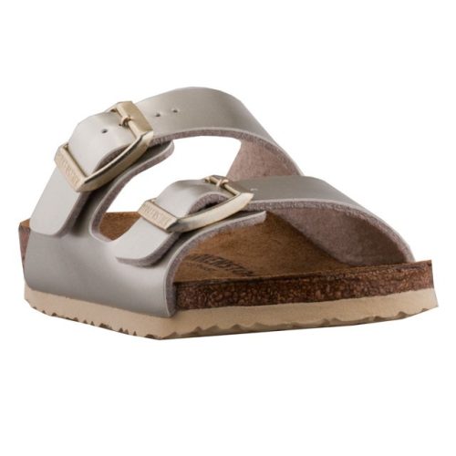 BIRKENSTOCK KIDS ARIZONA két csatos metál arany gyerek papucs