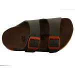 BIRKENSTOCK Arizona Kids khakizöld/narancssárga gyerek bio gyerek papucs