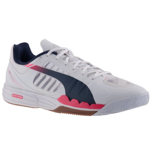 PUMA evoSPEED Indoor 1.3 (beltéri) fehér/sötétkék teremfoci cipő