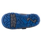 SIESTA-RICHTER sötétszürke/kék 2 tépős SympaTex VÍZÁLLÓ bundás téli cipő