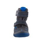 SIESTA-RICHTER sötétszürke/kék 2 tépős SympaTex VÍZÁLLÓ bundás téli cipő