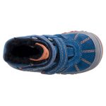 SIESTA-RICHTER kék/narancs 2 tépős SympaTex VÍZÁLLÓ bundás téli cipő