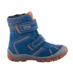 SIESTA-RICHTER kék/narancs 2 tépős SympaTex VÍZÁLLÓ bundás téli cipő