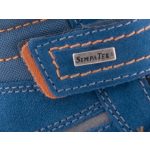 SIESTA-RICHTER kék/narancs 2 tépős SympaTex VÍZÁLLÓ bundás téli cipő