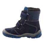 SIESTA-RICHTER sötétkék/kék 2 tépős SympaTex VÍZÁLLÓ bundás téli cipő