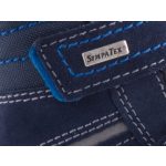 SIESTA-RICHTER sötétkék/kék 2 tépős SympaTex VÍZÁLLÓ bundás téli cipő