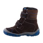 SIESTA-RICHTER barna/kék 2 tépős SympaTex VÍZÁLLÓ bundás téli cipő
