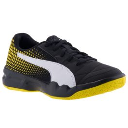 PUMA ADRENO III IT fekete/neonsárga/fehér focis teremcipő PUMA ADRENO III IT fekete/neonsárga/fehér focis teremcipő