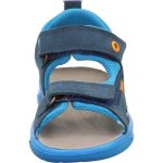 Superfit Lagoon Midi kék-sötétkék 2 tépőzáras velúr-nubuk bőr kisfiú gyerekszandál (1-001040-8000)