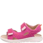 Superfit Lagoon Midi pink 2 tépőzáras velúr-nubuk bőr kislány gyerekszandál (1-001041-5500)