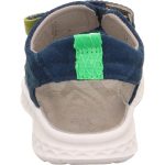 Superfit Lagoon Midi sötétkék-sárga 2 tépőzáras velúr-nubuk bőr kisfiú gyerekszandál (1-001041-8000)