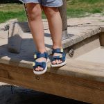 Superfit Lagoon Midi sötétkék-sárga 2 tépőzáras velúr-nubuk bőr kisfiú gyerekszandál (1-001041-8000)