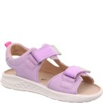 Superfit Lagoon Midi lila 2 tépőzáras velúr-nubuk bőr kislány gyerekszandál (1-001041-8500)