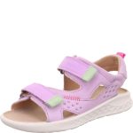 Superfit Lagoon Midi lila 2 tépőzáras velúr-nubuk bőr kislány gyerekszandál (1-001041-8500)