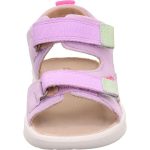 Superfit Lagoon Midi lila 2 tépőzáras velúr-nubuk bőr kislány gyerekszandál (1-001041-8500)