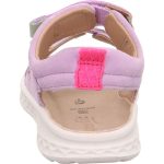 Superfit Lagoon Midi lila 2 tépőzáras velúr-nubuk bőr kislány gyerekszandál (1-001041-8500)