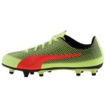PUMA SPIRIT FG neonsárga/fekete fűzős stoplis
