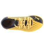 PUMA FUTURE 5.4 IT JR sárga/fekete fűzős műfüves foci cipő