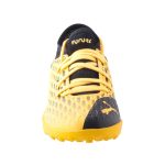 PUMA FUTURE 5.4 IT JR sárga/fekete fűzős műfüves foci cipő