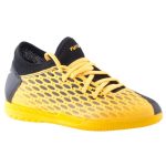 PUMA FUTURE 5.4 IT JR sárga/fekete fűzős terem foci cipő