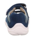 Superfit Nino sötétkék-fehér 2 tépőzáras velúr bőr kisfiú gyerekszandál (1-001060-8000)